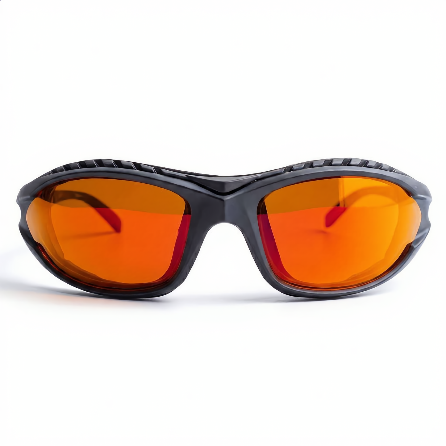 BLUMA AXIS Amber 98.37% blue light glasses, front view