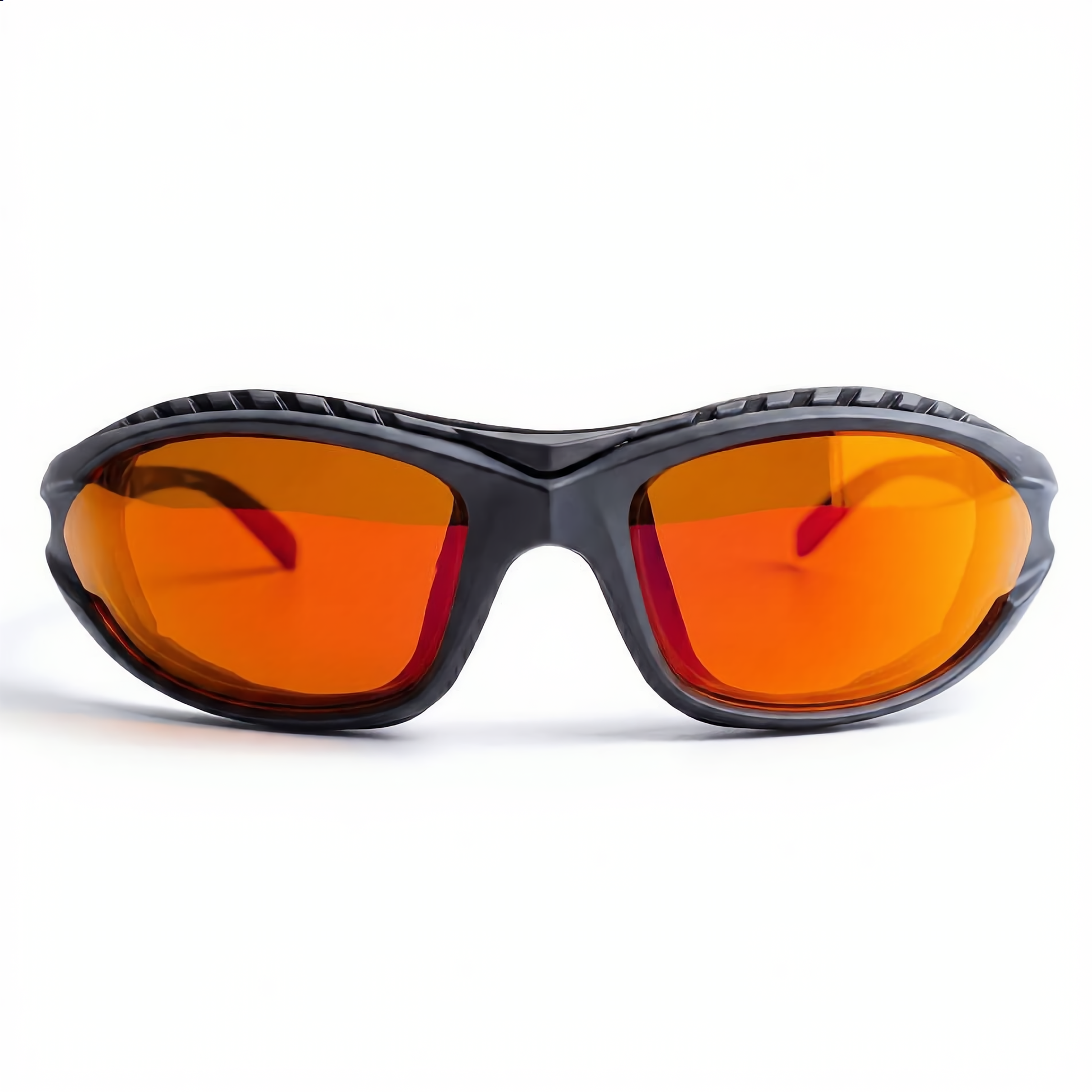 BLUMA AXIS Amber 98.37% blue light glasses, front view
